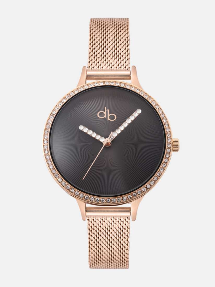 Buy DressBerry Women Black Analogue Watch MFB PN CHR S1919 Watches for Women 11231398 Myntra