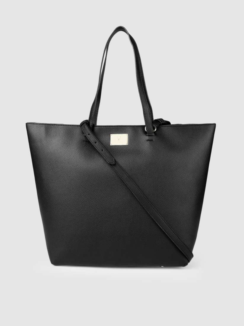 Allen solly black solid shoulder bag outlet