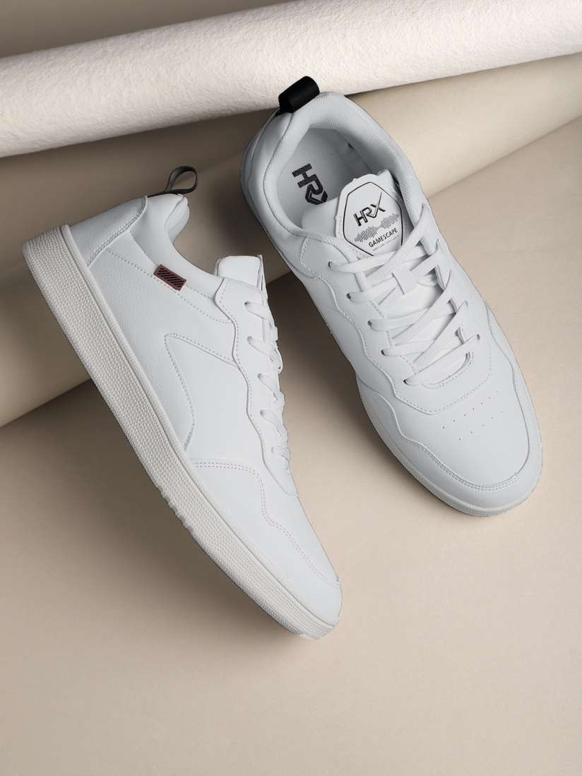Hrx white sneakers myntra sale