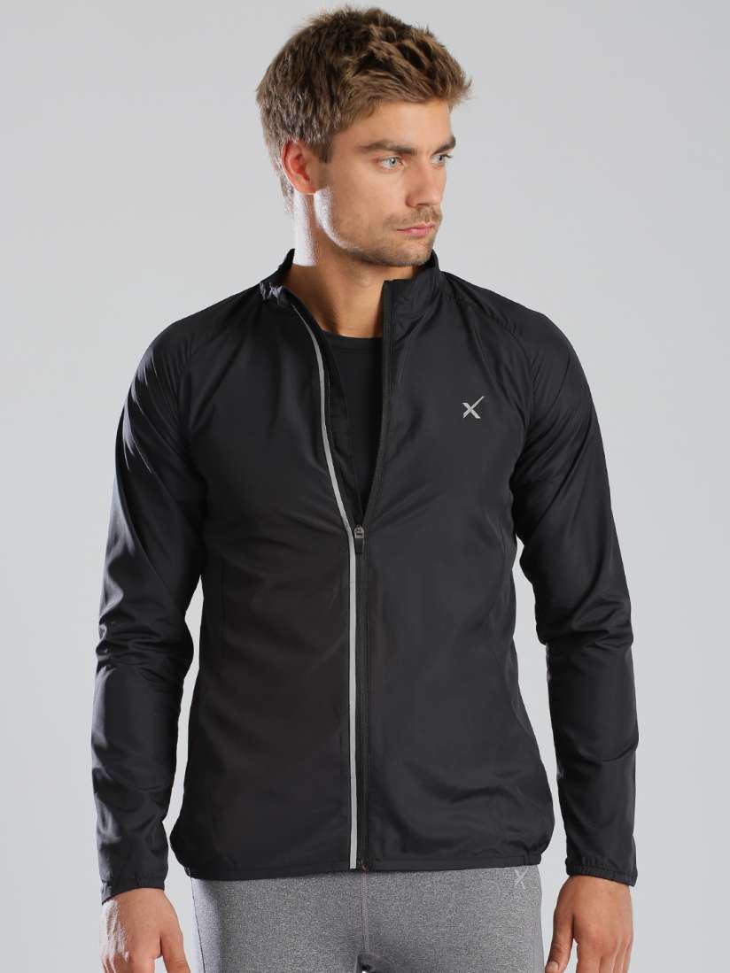 Buy HRX by Hrithik Roshan Black Active Lightweight Windcheater Jackets for Men 1128035 Myntra