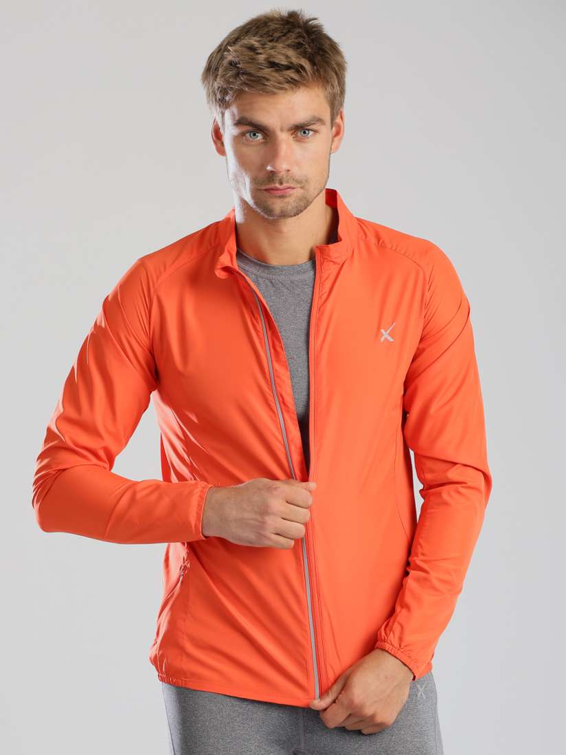 Buy HRX by Hrithik Roshan Orange Lightweight Windcheater Jackets for Men 1128036 Myntra