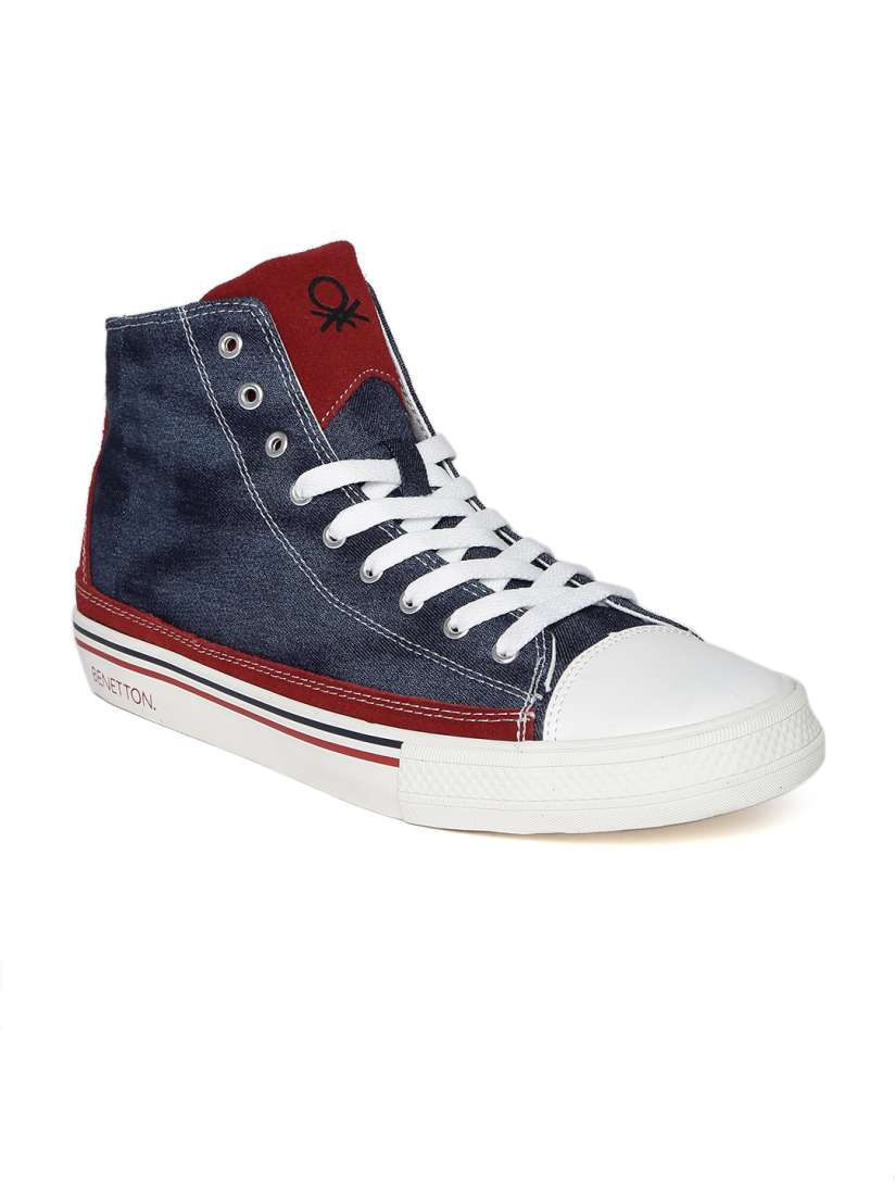 Buy United Colors of Benetton Men Blue Canvas Shoes Casual Shoes for Men 1128087 Myntra