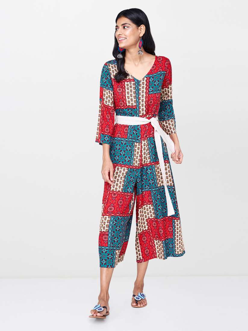 Global desi jumpsuit online myntra discount