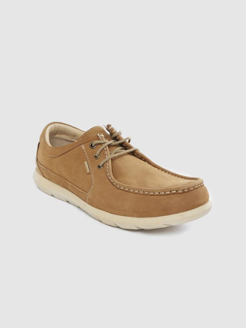 Buy Woodland Men Camel Brown Solid Nubuck Derbys Casual Shoes for Men 11293510 Myntra