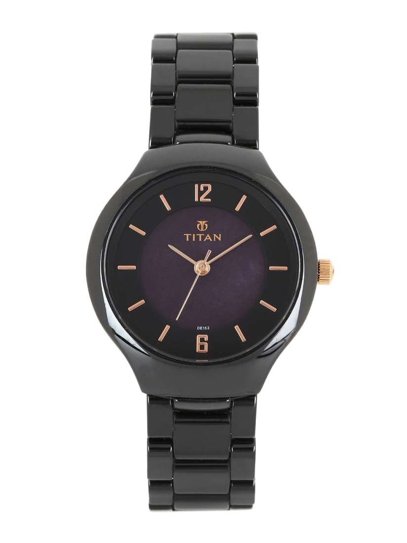 Buy Titan Women Black Dial Watch 95018KC02J Watches for Women 1129731 Myntra