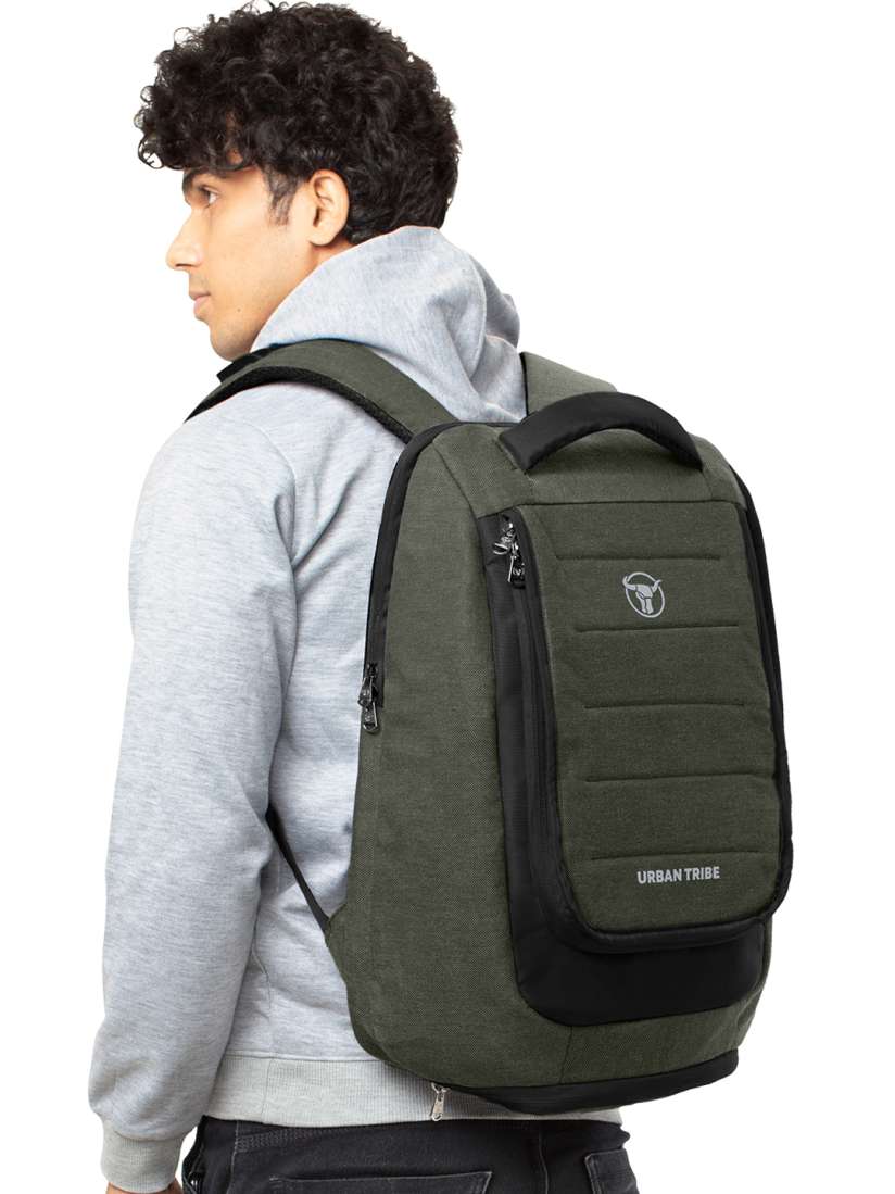 Buy URBAN TRIBE Unisex Green Solid Backpack Backpacks for Unisex 11303644 Myntra
