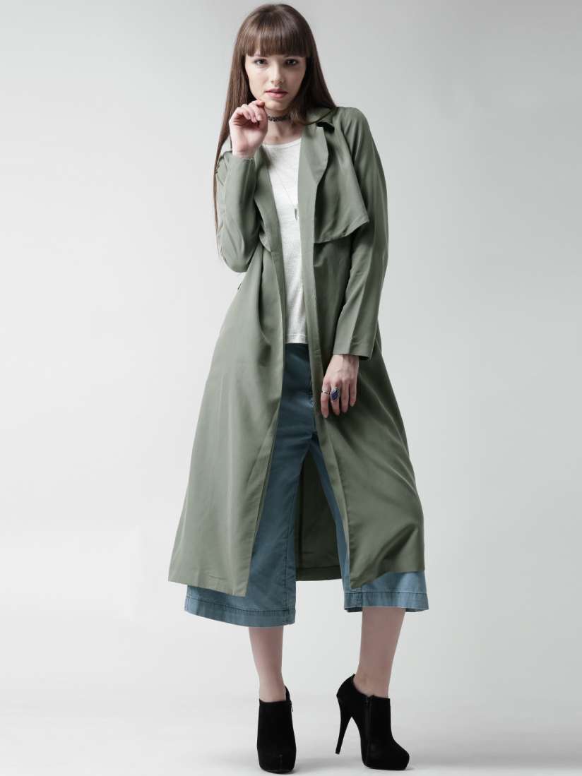 Myntra long jacket clearance