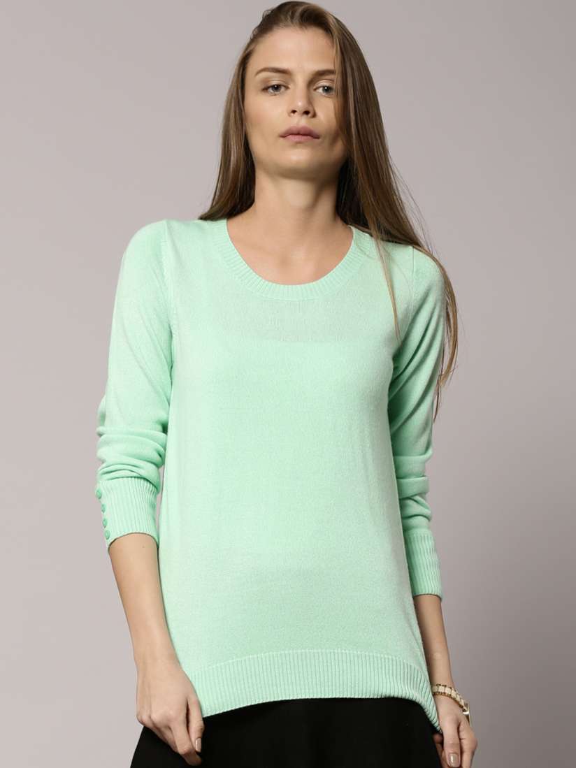 mint green sweaters