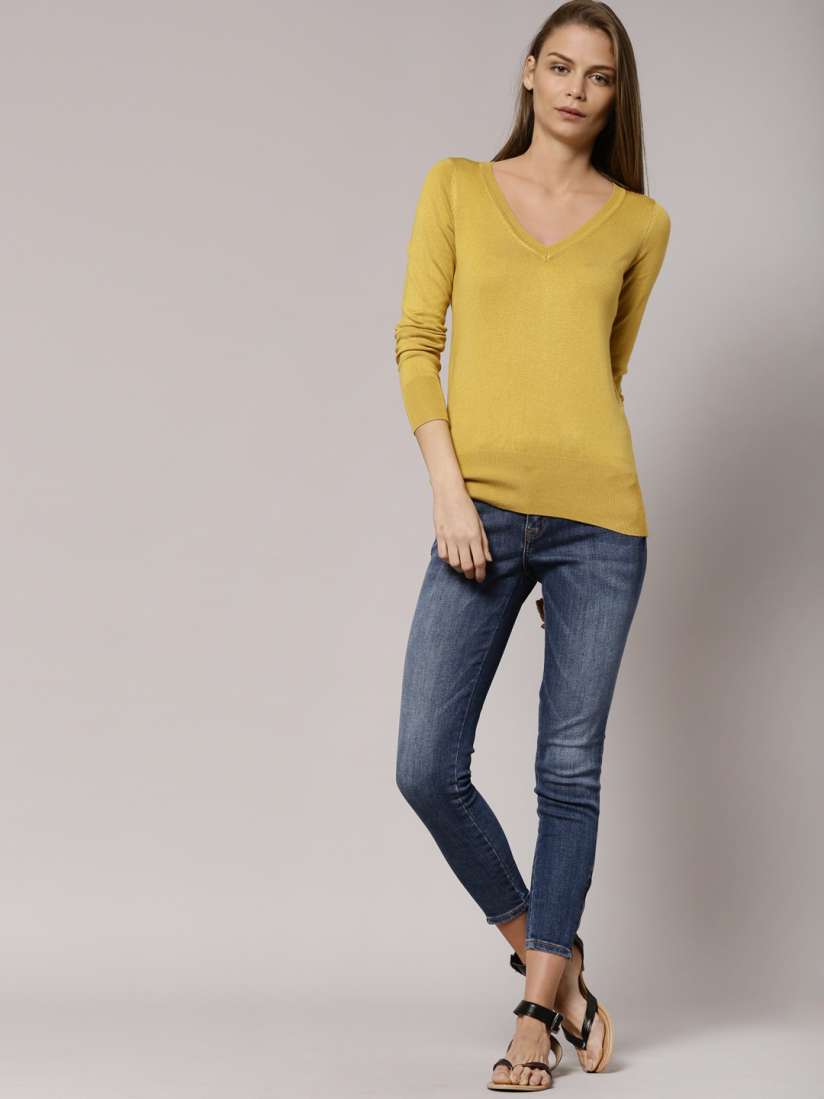 Marks and spencer yellow jumper outlet