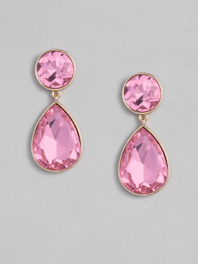 Pink earrings accessorize discount