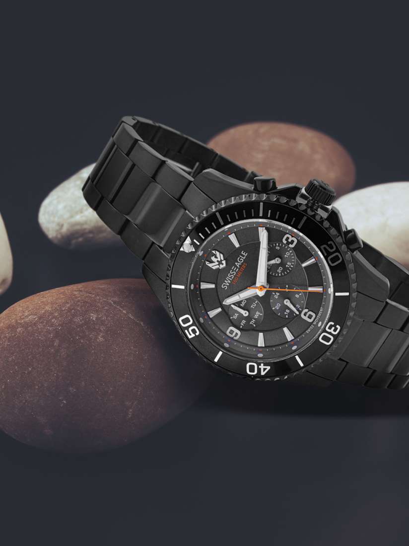 Buy Swiss Eagle Men Grey Analogue Watch SE 9169 11 Watches for Men 11350986 Myntra