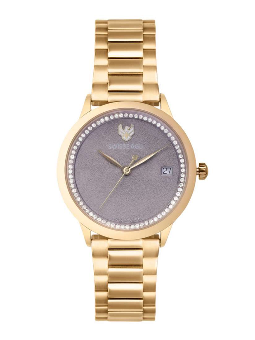 Buy Swiss Eagle Women Grey Analogue Watch SE 9166 33 Watches for Women 11350988 Myntra