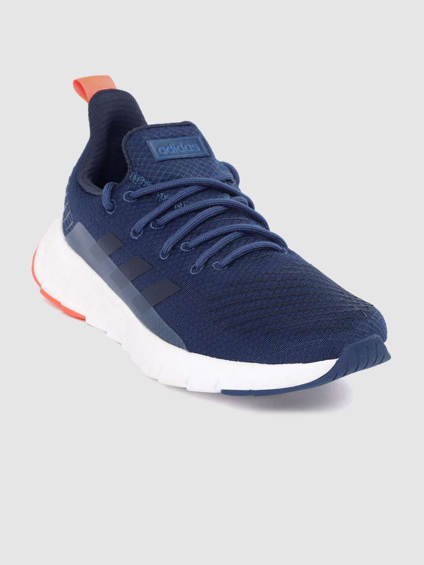 Buy ADIDAS Men Navy Blue Woven Design Asweego Running Shoes Sports Shoes for Men 11352070 Myntra