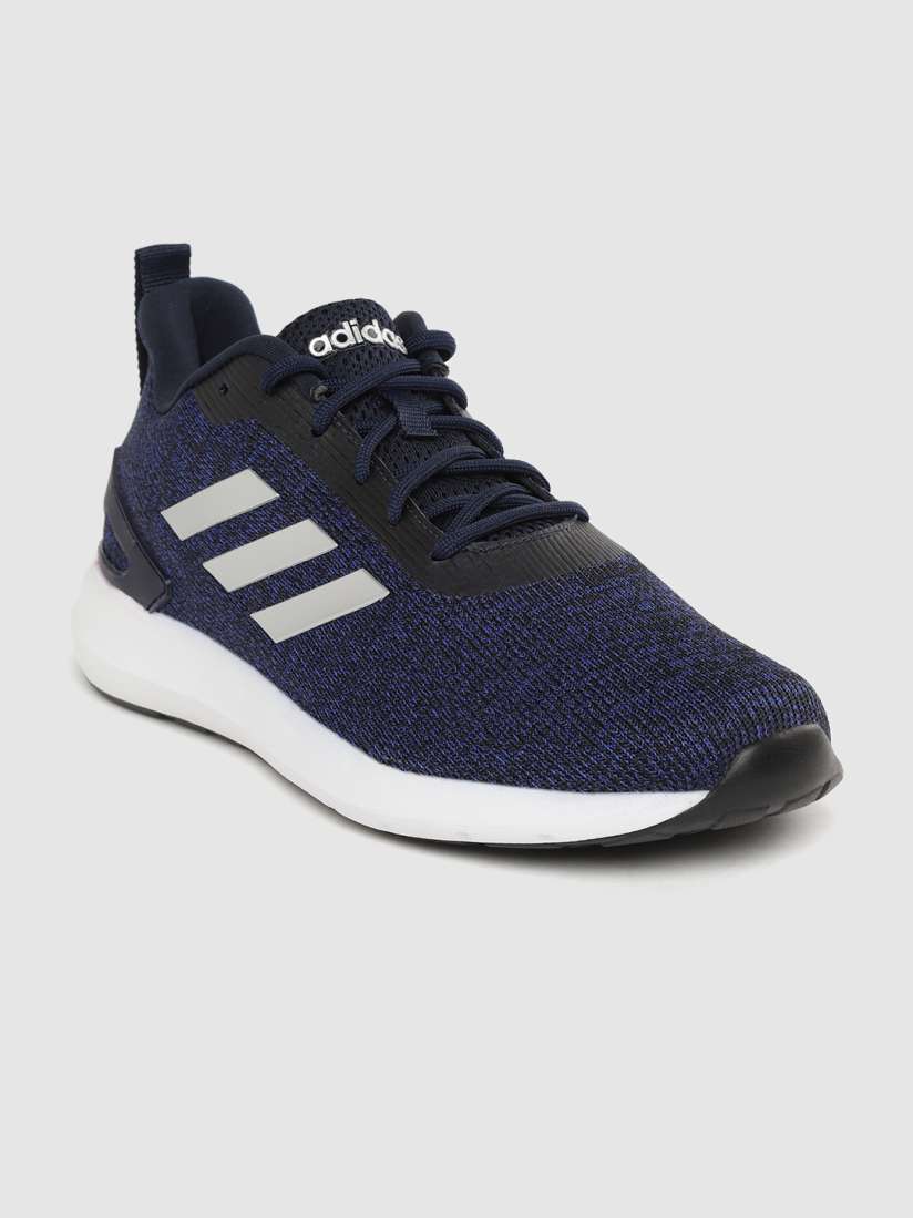 Buy ADIDAS Men Navy Blue Black Woven Design Dectron Running Shoes Sports Shoes for Men 11352202 Myntra