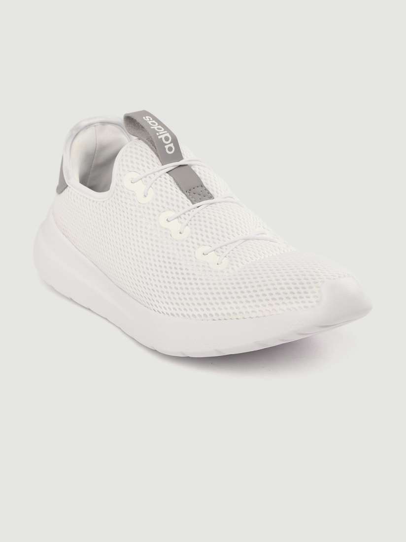 Buy ADIDAS Men White Woven Design Leonad Sport Inspired Slip On Running Shoes Sports Shoes for Men 11352390 Myntra