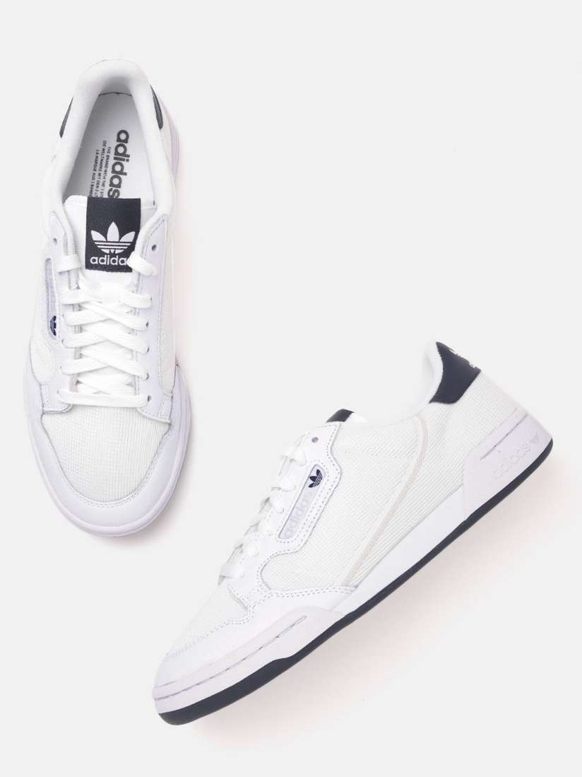 Buy ADIDAS Originals Men White Solid Continental 80 Sneakers Casual Shoes for Men 11353038 Myntra