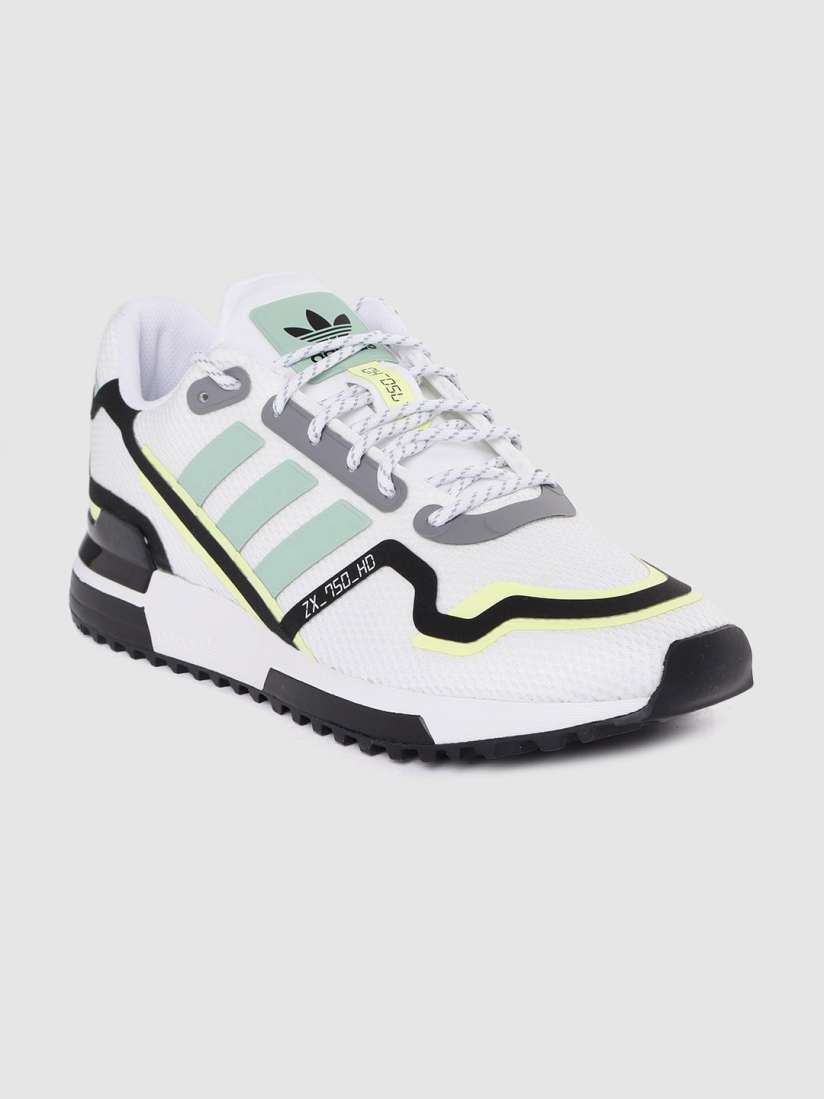 Buy ADIDAS Originals Men White Mint Green ZX 750 HD Colourblocked Sneakers Casual Shoes for Men 11353534 Myntra