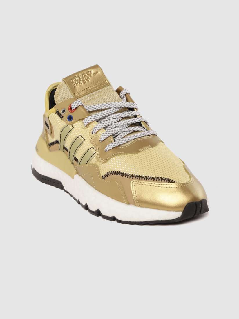 Buy ADIDAS Originals Women Gold Toned Nite Jogger Solid Sneakers Casual Shoes for Women 11353538 Myntra
