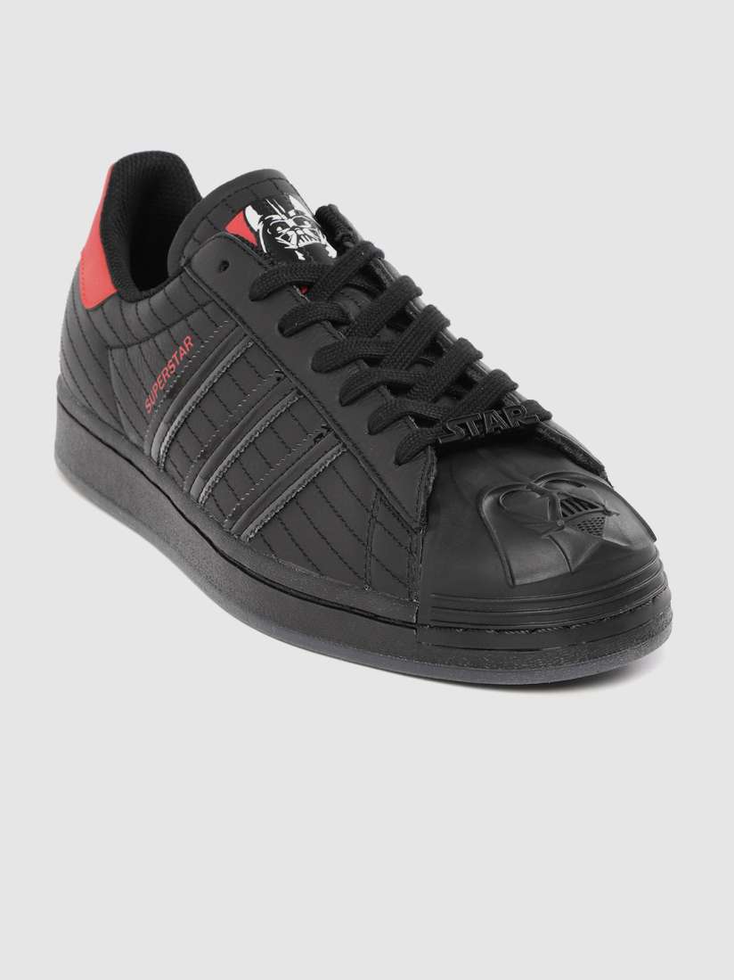 Buy ADIDAS Originals Men Black Superstar Star Wars Darth Vader Leather Thread Work Sneakers Casual Shoes for Men 11353938 Myntra