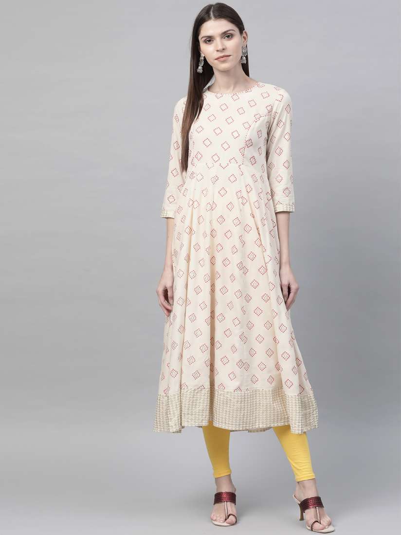 Rangriti women's anarkali kurta sales