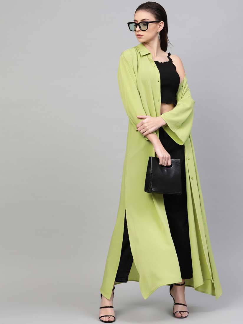 Shirt style shrug clearance