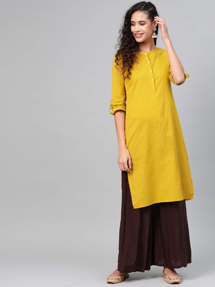 Buy W Women Straight Cotton Kurta Kurtas for Women 11369508 Myntra
