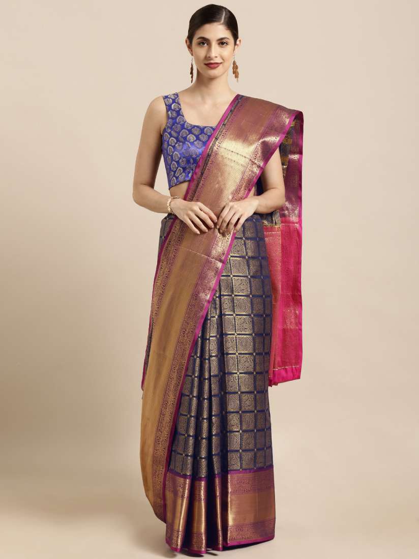 Myntra kanchipuram silk saree shop