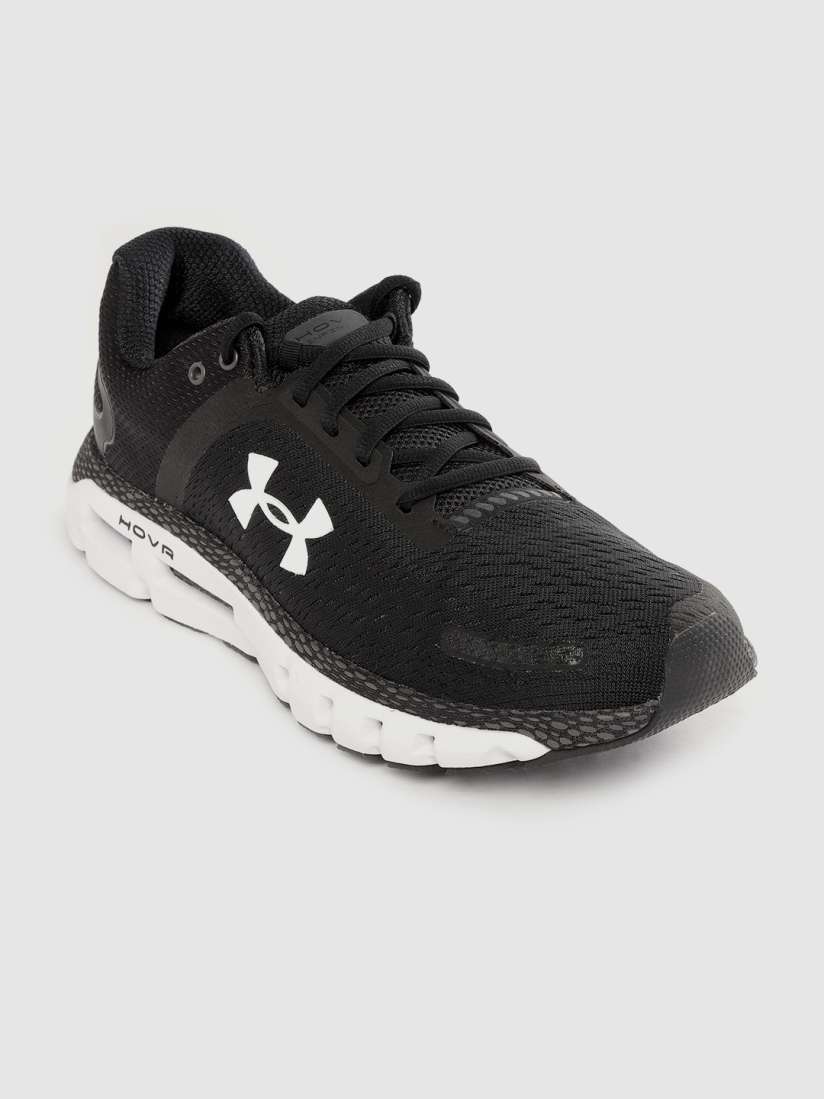 Buy UNDER ARMOUR Men Black Woven Design Bluetooth HOVR Infinite 2 Running Shoes Sports Shoes for Men 11373562 Myntra