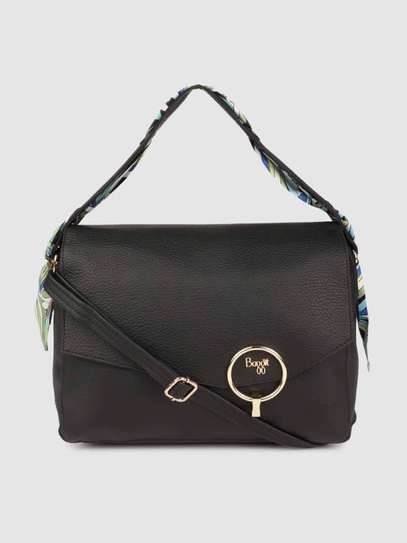 Buy Baggit Black Textured BARBARA Handheld Bag Handbags for Women 11375480 Myntra