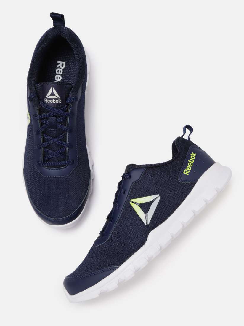 Reebok men navy training shoes hot sale