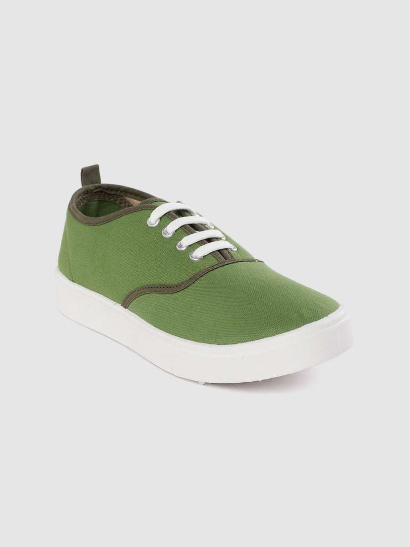 Buy DressBerry Women Green Solid Sneakers Casual Shoes for Women 11393992 Myntra