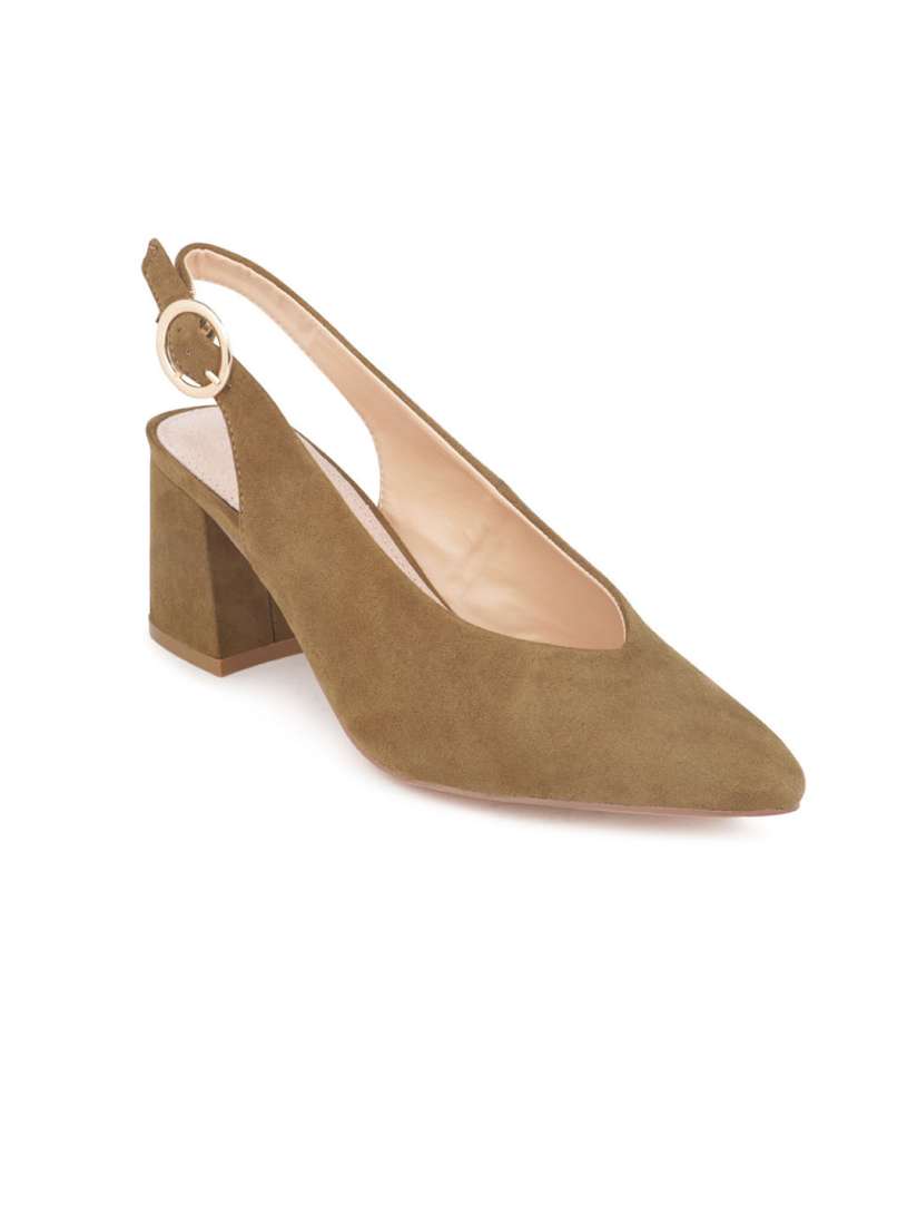 Olive suede pumps best sale