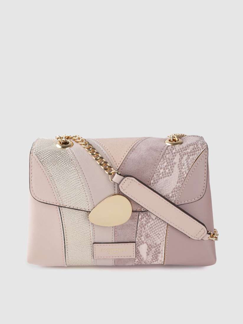 Buy Accessorize Beige Taupe Snakeskin Textured Shoulder Bag Handbags for Women 11405378 Myntra