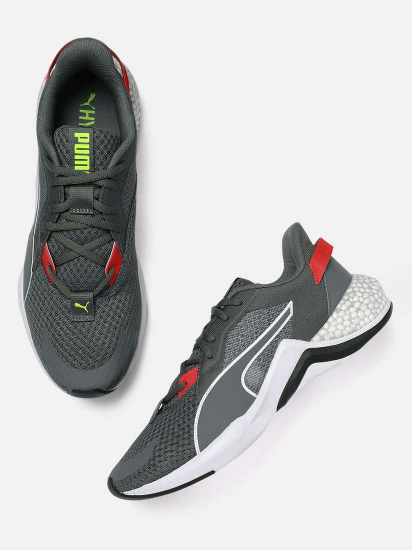 Buy Puma Men Grey Hybrid NX Ozone Running Shoes Sports Shoes for Men 11405484 Myntra