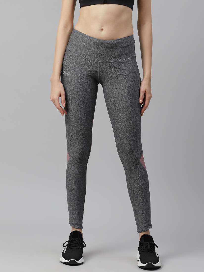 Buy UNDER ARMOUR Women Charcoal Grey Armour Fly Fast Tights Tights for Women 11409766 Myntra