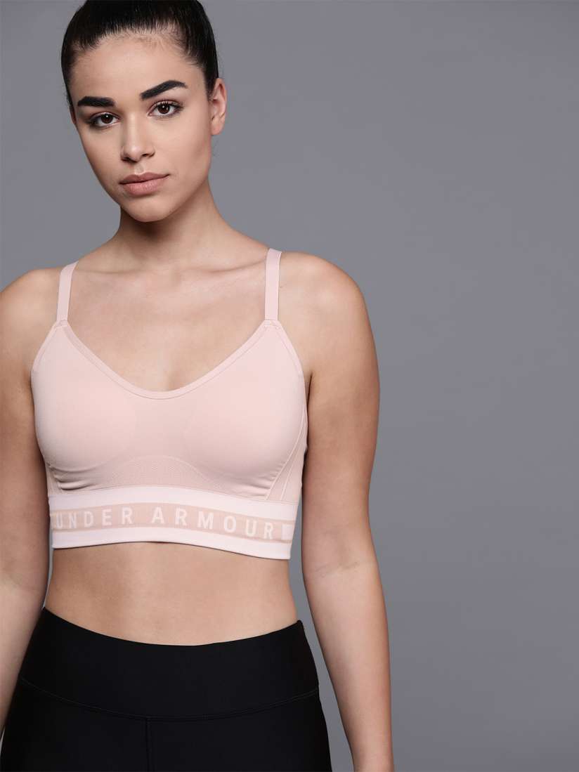 Under armour seamless longline sports bra discount