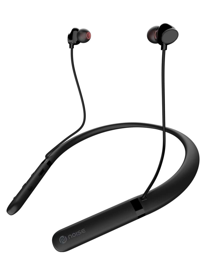 Buy NOISE Tune CHARGE Neckband Bluetooth Headset with Mic Jet Black Headphones for Unisex 11420672 Myntra