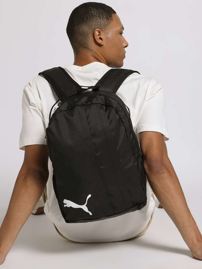 Buy Puma Unisex Black Brand Logo Printed TeamGOAL 23 Backpack Backpacks for Unisex 11422786 Myntra