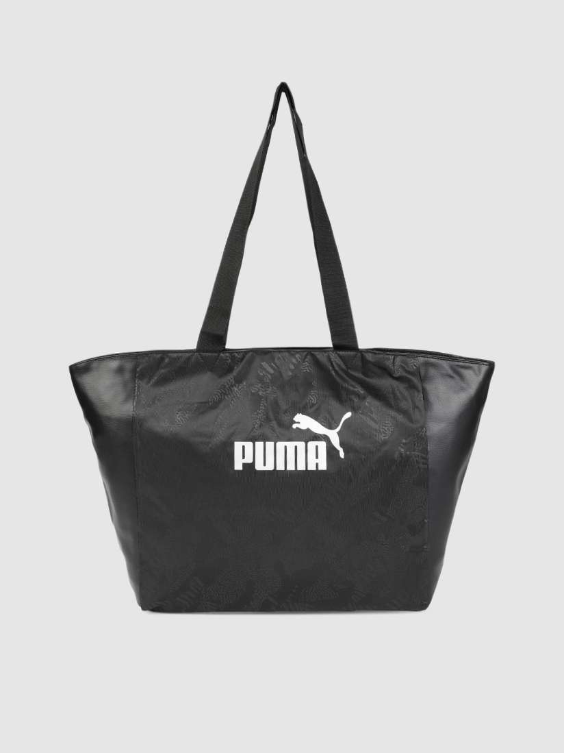 Puma black handbag best sale