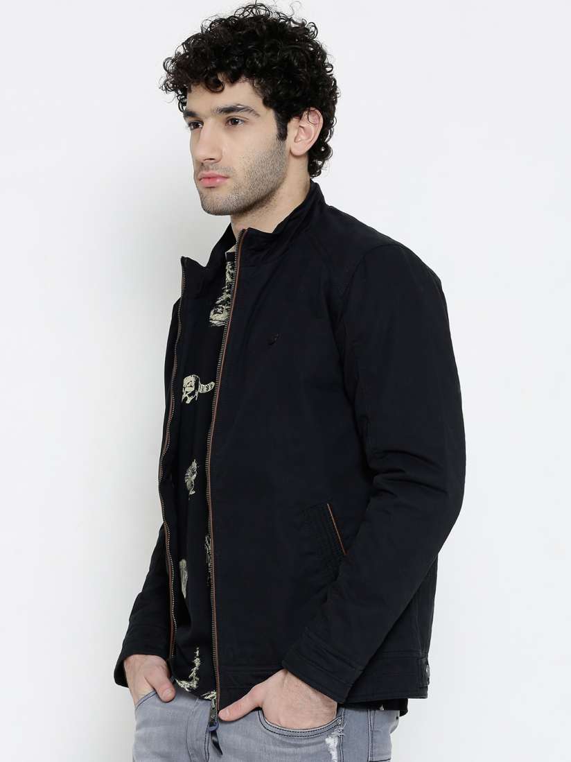 Buy Numero Uno Black Jacket Jackets for Men 1142821 Myntra