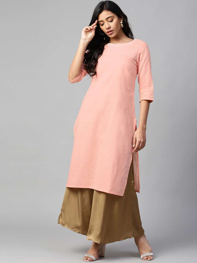 Buy W Women Straight Cotton Kurta Kurtas for Women 11430596 Myntra