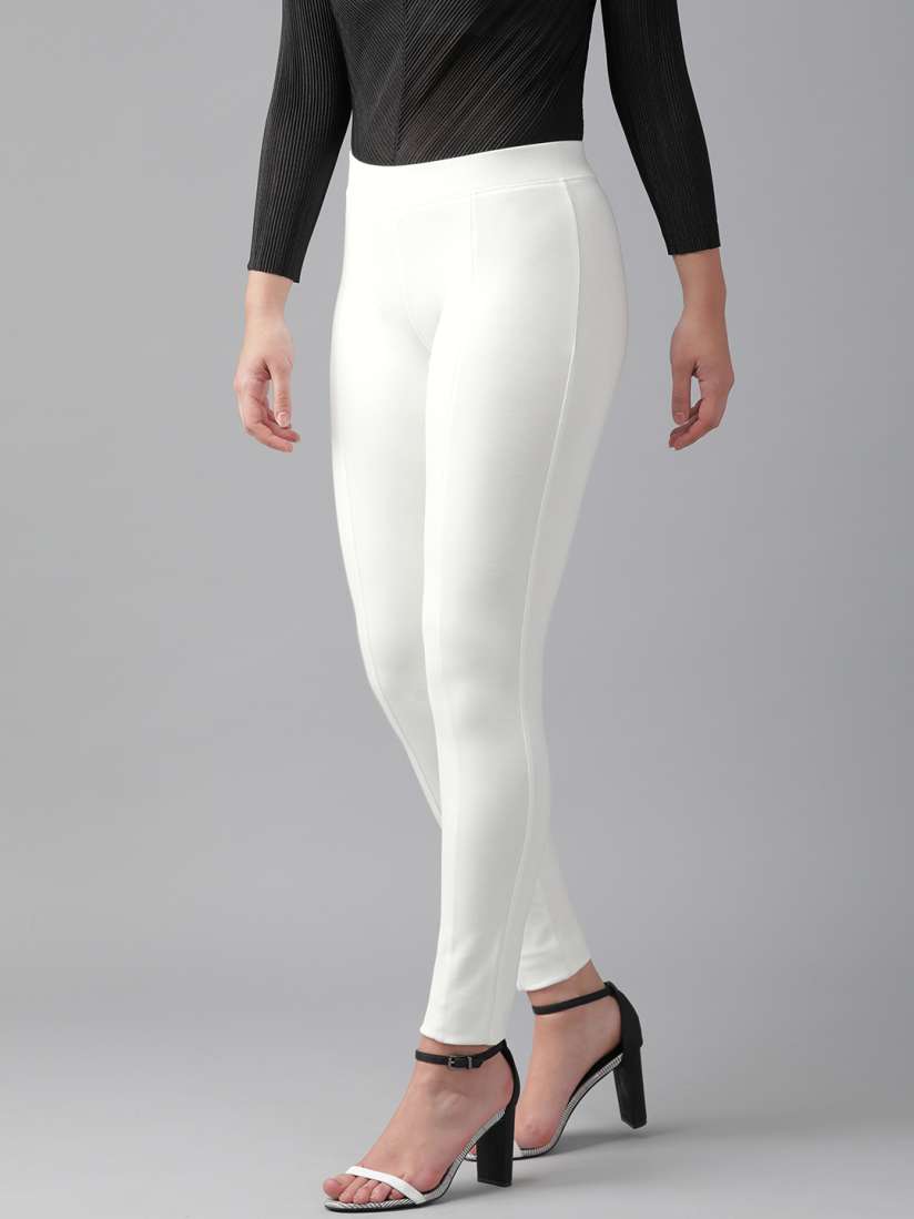 White treggings outlet