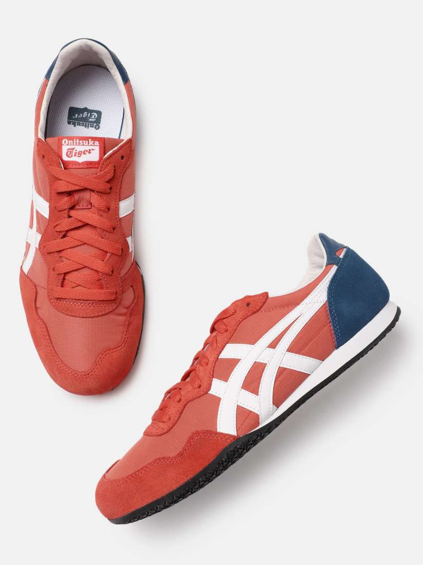 Buy Onitsuka Tiger Unisex Red Serrano Sneakers Casual Shoes for Unisex 11457286 Myntra