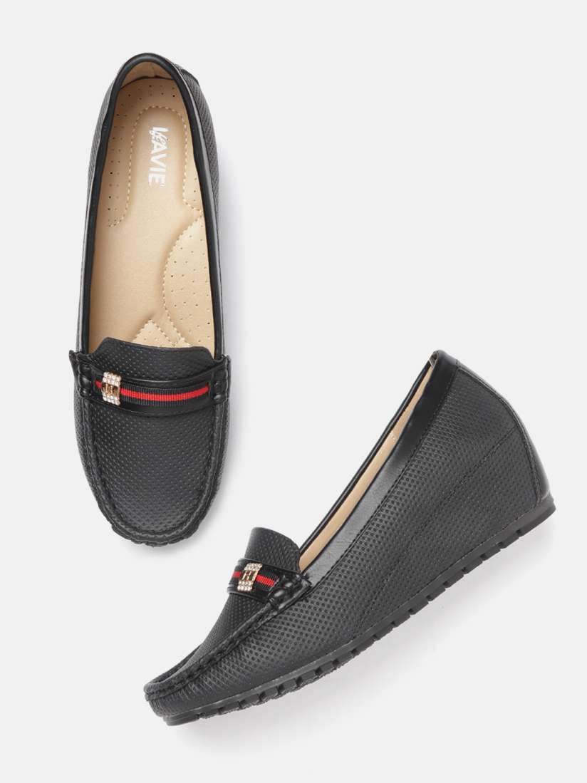 Buy Lavie Women Black Textured Pumps Heels for Women 11457888 Myntra