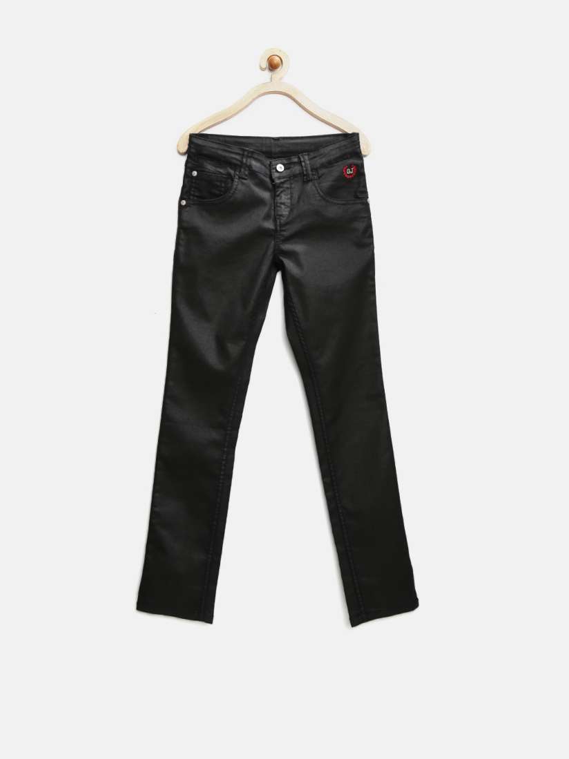 Buy Gini Jony Girls Black Jeans Jeans for Girls 1145942 Myntra