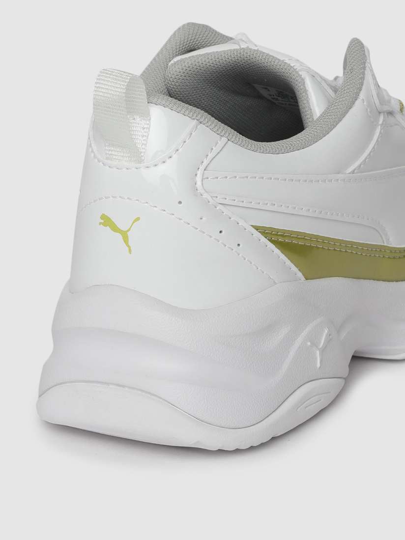 Buy Puma Girls White Cilia Patent Youth Sneakers Casual Shoes for Girls 11460688 Myntra