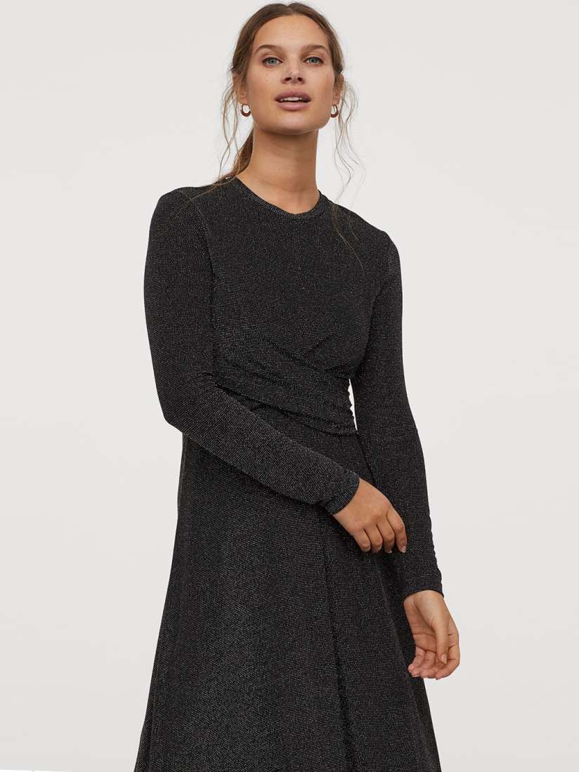 Buy H M Women Black Solid MAMA Nursing Sustainable Dress Dresses for Women 11469768 Myntra