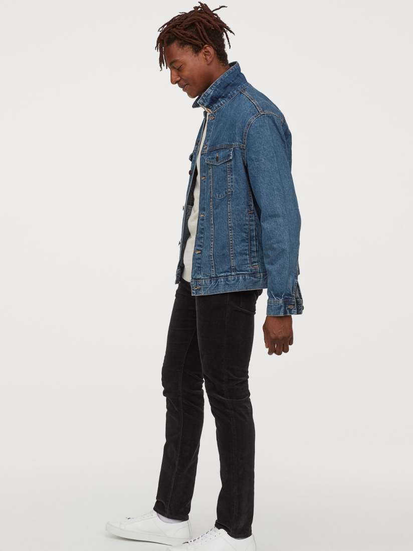 Denim jacket men h and m shop