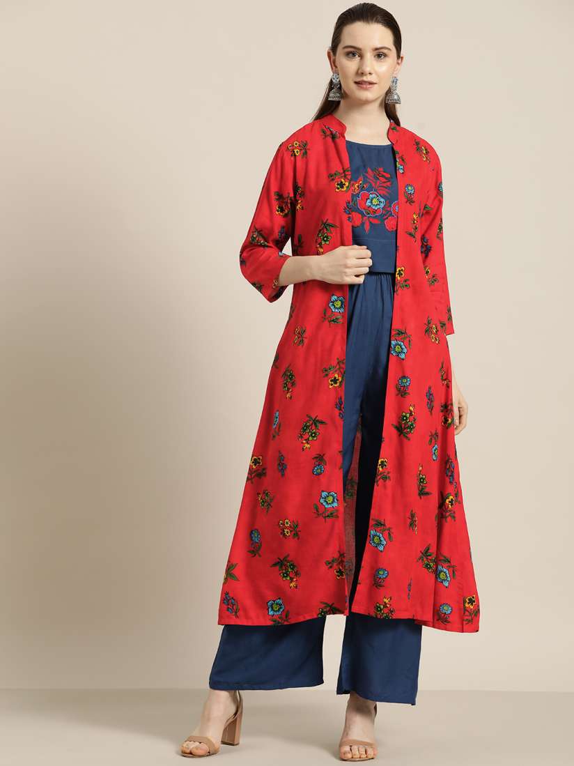 Myntra kurtis with jacket shop