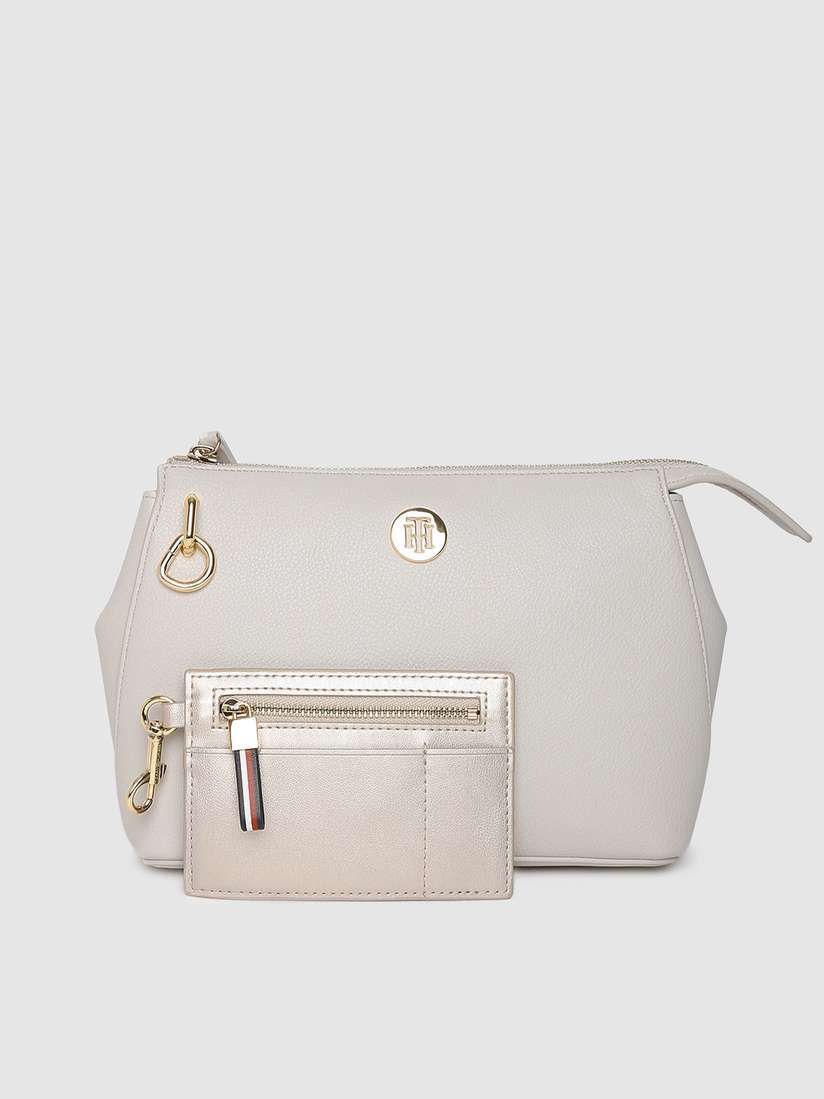 Sling Bag Tommy White Bag Buy Tommy Hilfiger Off-White Solid Sling